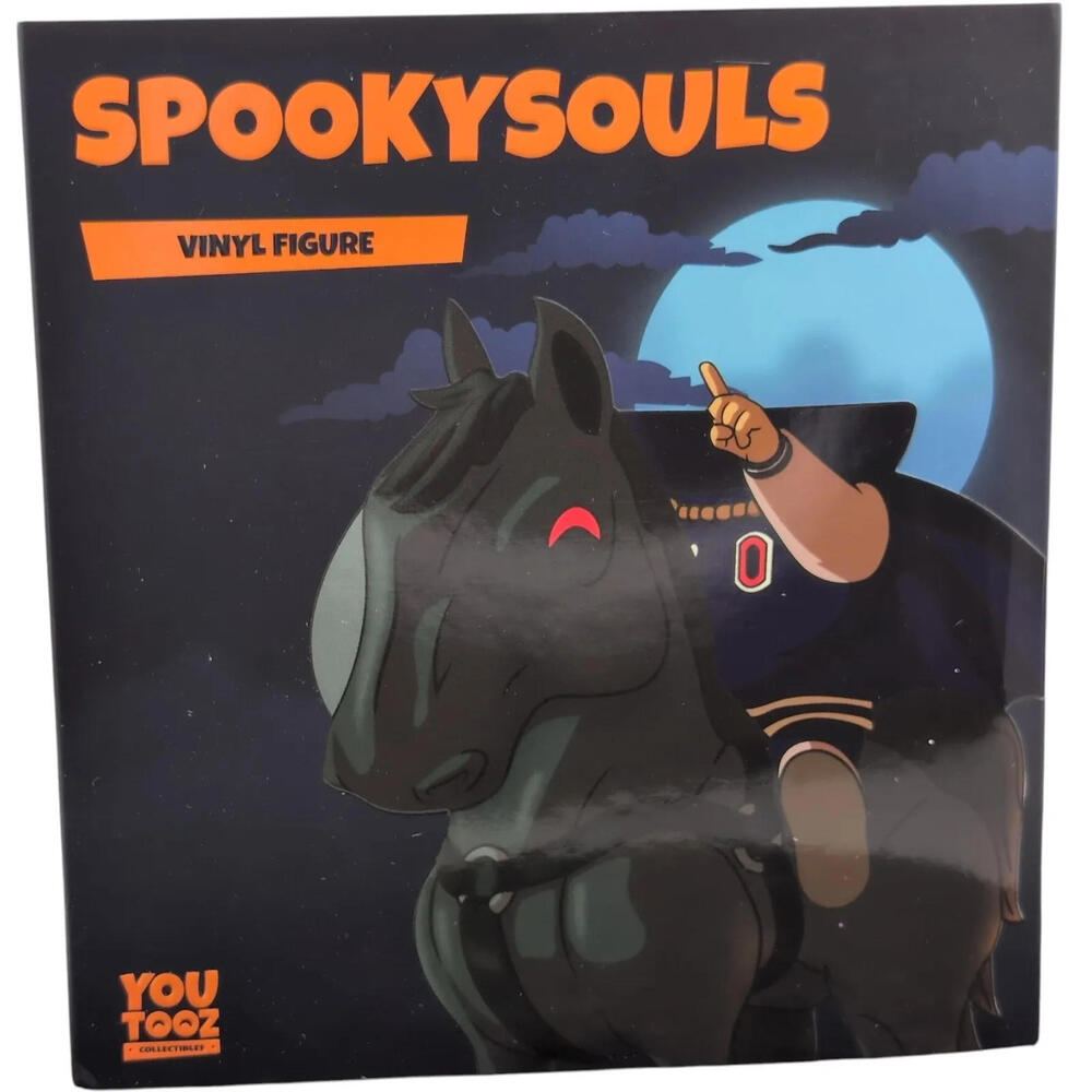 Youtooz SpookySouls Po #26 Vinyl Figure Halloween Black‎ Horse Collectible Boxed